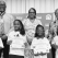 WINNFIELD PRIMARY SCHOOL-Grade 1 Left to right: A’Den Hammond, Malaysia Phillips, A’Moura Payton, Brasi Gray. Not pictured: Tre’Vonte Breaux. Principal Byron King, Assistant Principal Resa Johnson, Kiwanian Ethel Howell