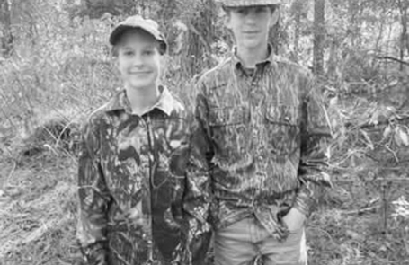 Max (14) and Maisy (11) Carson, Winn Parish