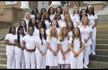 Pictured from left: Row 1: Whitney Banks, DeAira Duncan, Evanjalyn Atkins, Stephanie Poindexter, Averie Williams, Madeline Vail, Kaylee James; Row 2: Kylie Carter, Jasmine Jackson, Ellayah Hall, Heather Wright, Taylor Summers, Connie Pharris; Row 3: Miran