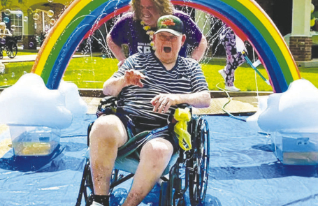 Autumn Leaves Nursing Center Hosts “Wheelchair Wash” Event for Residents