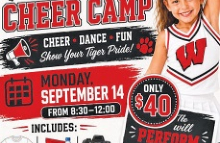Winnfield Tiger Little Girl Cheer Camp Scheduled for Sept. 14