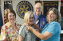 Pictured above: Jennifer Vidrine, Mary Lou Blackley, Kim Futrell, and Bob Holeman.