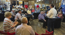 Louisiana Attorney General Jeff Landry Visits Winnfield