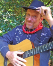 Cowboy Bob Performing at Winn Parish Library