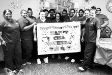 Autumn Leaves Nursing and Rehabilitation celebrated recently celebrated the CNA’s that give so much to their residents. The week was filled with lots of activities, fun, and even a scavenger hunt. The winners of the hunt included: Ms. Elizabeth Williams