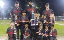 Winnfield Boys 7YearOld Coach Pitch Team Wins District Title