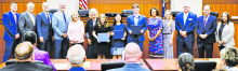 Four outstanding Louisiana students were recognized recently at the Louisiana BESE meeting. These students are part of the United States Senate Youth Program. Neal Tandon of Jefferson Parish Schools and Winnfield’s very own Emily Nevils of Winn Parish S