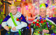 Autumn Leaves Residents Celebrate Mardi Gras