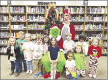 The Grinch and Cindy Lou Visit Dodson High School