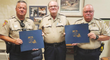 Officers Attend Open Air Active Shooter Training