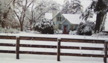 Winn awakens to winter wonder land