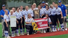Calvin Lady Cougars 2021 Class C State Champions
