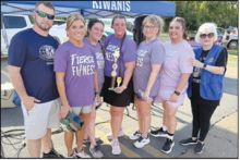 “Team Fierce Fitness” second place winners