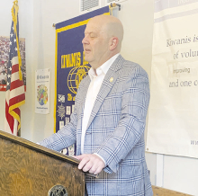 Kiwanis Club Hears Chris Nevils