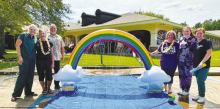 Autumn Leaves Nursing Center Hosts “Wheelchair Wash” Event for Residents