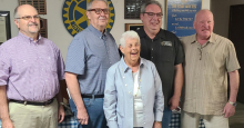 Rotary Club honors Carolyn Phillips and her accomplishments