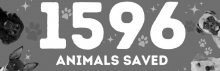 1596 Animals Saved