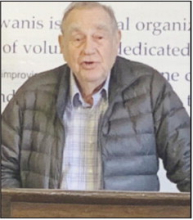 SemiRetired Judge Jim Wiley Speaks to Kiwanis