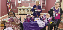 Residents and staff of Autumn Leaves Nursing and Rehabilitation closed out National Skilled Nursing Care Week by celebrating creativity and wisdom. Staff and residents were encouraged to wear purple on Friday.