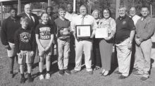 Winnfield Rotary Tours Local Schools With Special U.S. Flag Program November 17