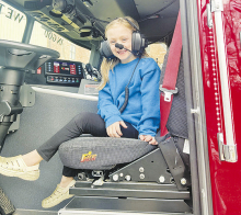 Winnfield Fire Department Fire Captain/Training Officer Ben Murphy, Fire Captain/PR Officer Philip Wilkerson, Firefighter/EMT Matthew Harrell and Firefighter/Operator Josh Colyer Jr. welcomed children from First United Methodist Church recently. The firem