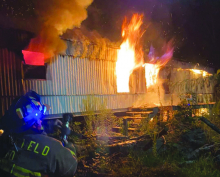 Winnfield Fire Dept  Responds to Structure Fire