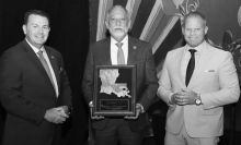 The Louisiana State Troopers Association recently recognizing State Representative District 3 Jack McFarland as their Legislator of the Year.