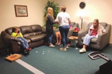 Scenes from First Baptist Church Judgement House 2021