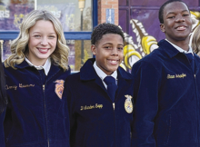 On December 3rd, three Winnfield Middle School FFA members traveled to LaSalle High School to compete in the District 7 contest. Ella Gassiott, D’Landon Sapp, and Kenneth Richard competed in the FFA Creed Contest. The FFA Creed Speaking LDE is designed 