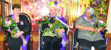Autumn Leaves Residents Celebrate Mardi Gras