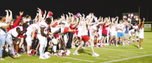 WSHS Celebrates Friday Night Win