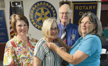 Pictured above: Jennifer Vidrine, Mary Lou Blackley, Kim Futrell, and Bob Holeman.