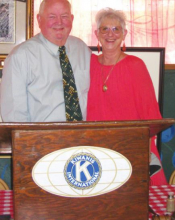 Winn Parish Superintendent spoke to Kiwanis Club