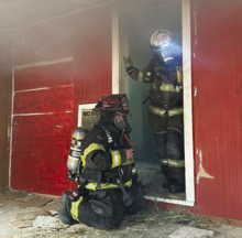 WFD and WPFD 3 Participate in Live Fire Training