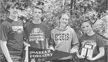 Calvin FFA Places at Forestry Competition