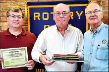 Rotary Club Learns About Impact of Railroads in Winn Parish