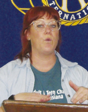 Lauren Gunter Speaks to Kiwanis