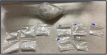 Traffic Stop Leads to Arrest of Six People and 79.8 Grams of Meth