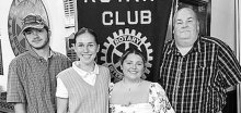 Rotary Welcomes Scholarship Receipients