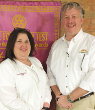 Walton Speaks About COVID to Rotarians at Recent Meeting