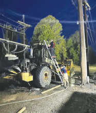 Winn Parish Fire District 3 Dispatched to Winn Lumber Fire
