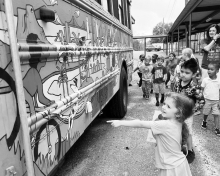 Busload of Books Tour Comes to Winnfield Primary School