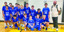 Cougars Take Second in Local Tournament The Calvin Junior High Cougars brought home second place in the Dodson and Calvin tournament, pushing their season record to 10-3