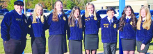 Calvin High School Chapter of FFA Competes at the District LDE Competition