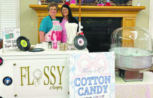 Autumn Leaves Residents Enjoy Cotton Candy Day