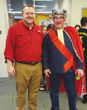 Reception Honors Parade Grand Marshall Steve Vines