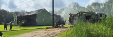 Winnfield Fire Departments rescue seven people trapped in burning building