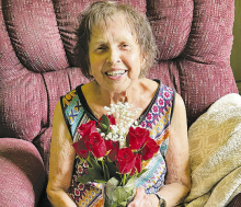 Winnfield Lions Club Delivers Roses to Residents of Autumn Leaves Nursing and Rehabilitation