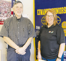 Shannon Chevallier Speaks to Kiwanis