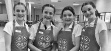 Winn Parish 4H Represents Well in Food Challenge Contest